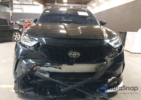 2021 Toyota Highlander Xse z USA, uszkodzony, nr VIN 5TDLZRBH8MS153139